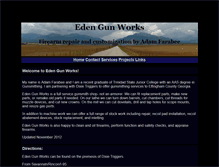 Tablet Screenshot of edengunworks.com